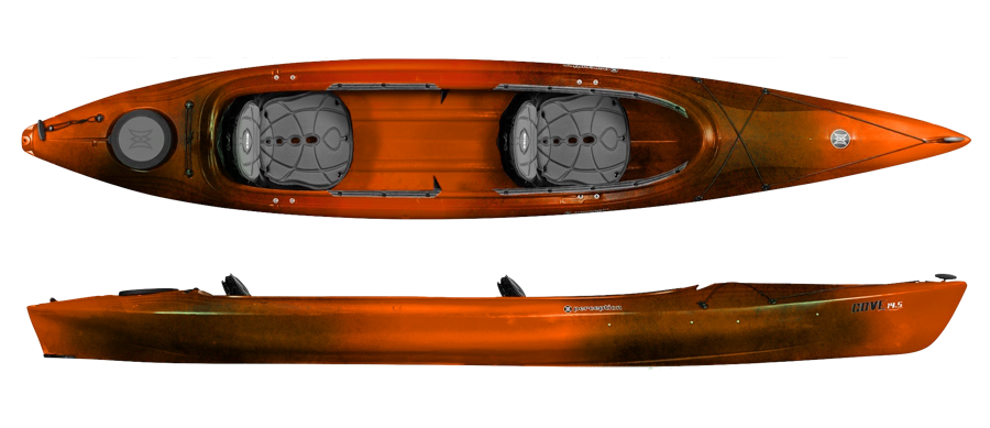 Image of Tandem Sit Inside Kayaks Provided By Kayak Rental Silver Springs LLC